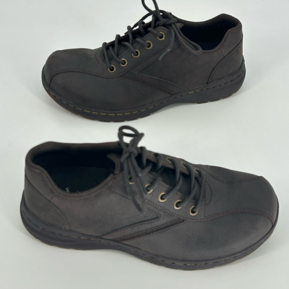 Dr. Martens Brown AirWair Mens AW004 Gilmer Low Top Leather Shoes- Size 7- AW004
